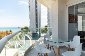 Lujoso y Cómodo Departamento con playa 2 piscinas cancha de tenis jacuzzi seguridad 24 horas